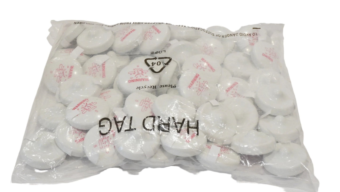 Round security INK Tags RF 8.2MHZ Mainly used by Checkpoint systems PER 50