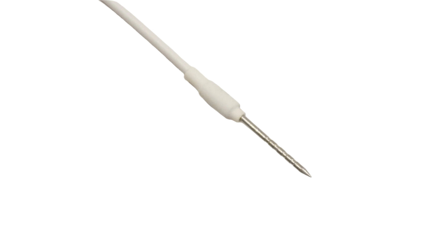 Security tag White Loop Pin lanyard 17cm for hard tags retail security